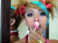 Air holding lollipop up