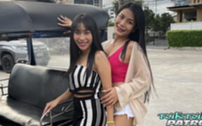 Eye and girlfriend share cock and cum in threesome